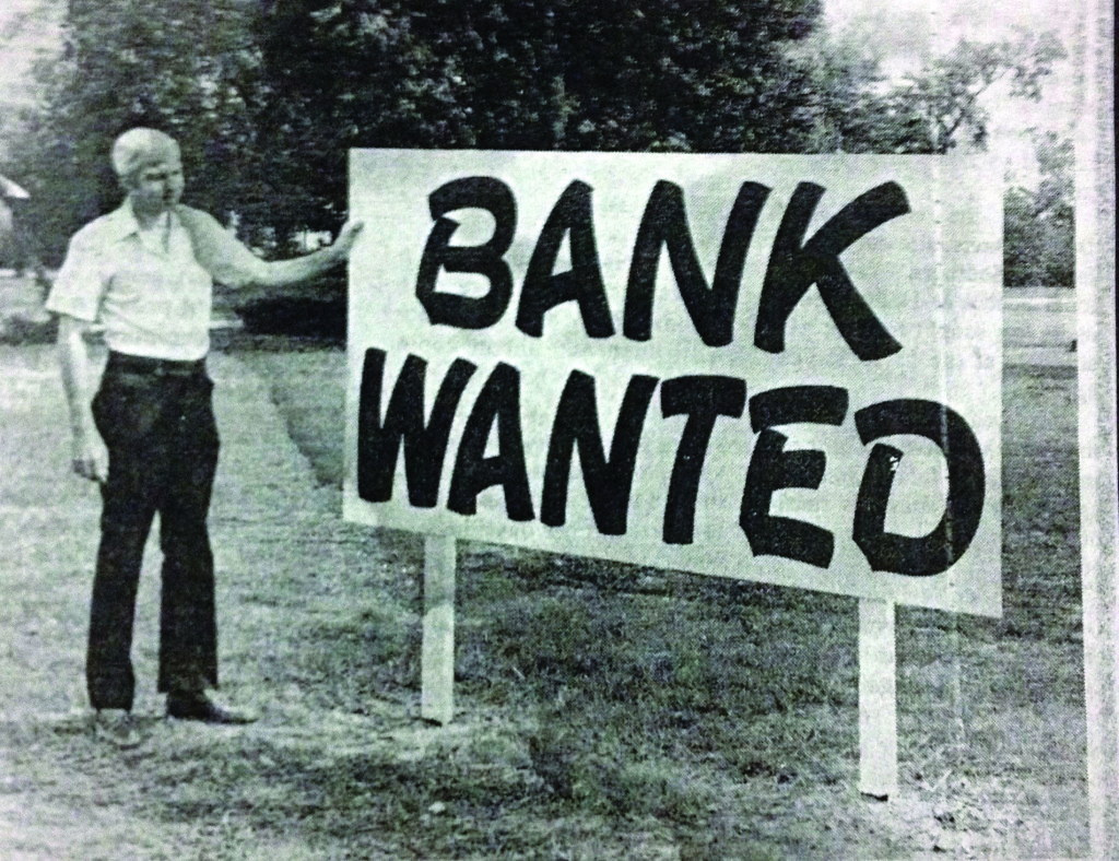 Bank Wanted