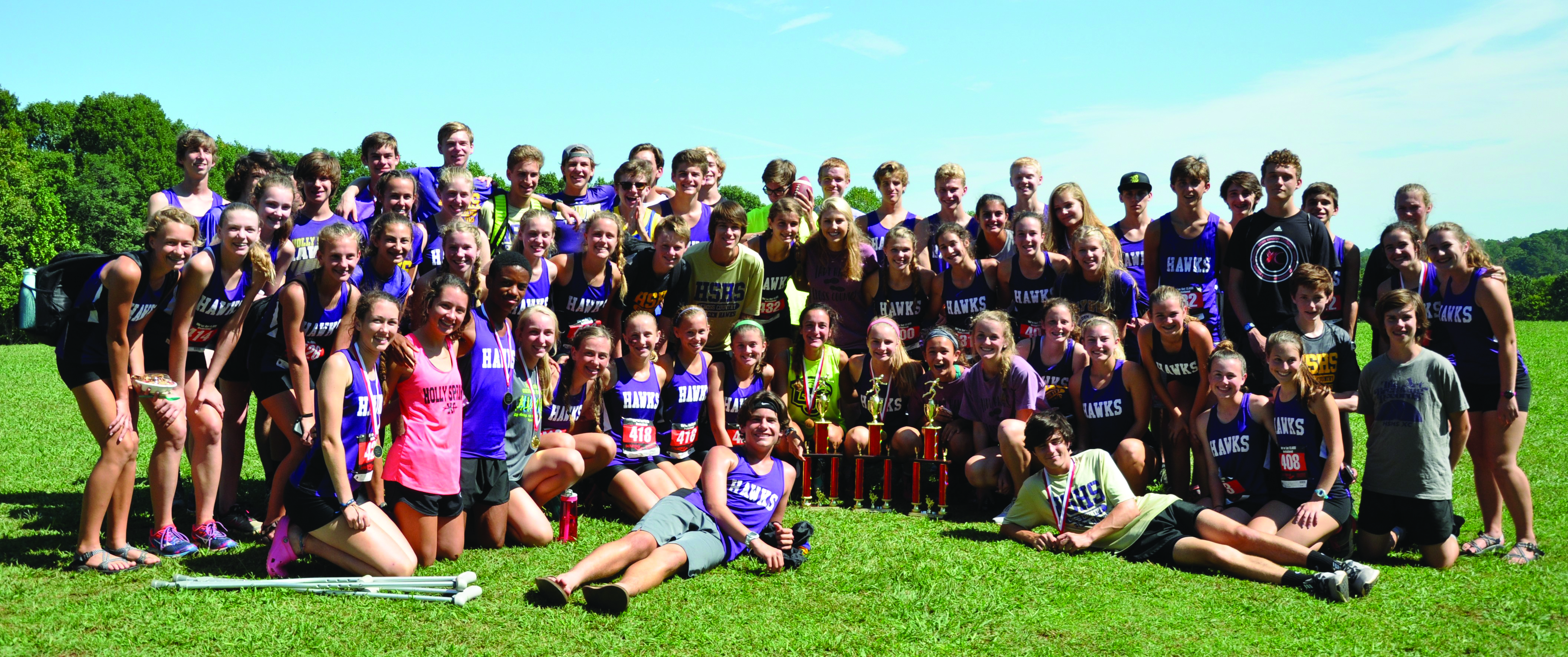 Racing to the Top  Holly Springs High School Cross Country Team    By Stacy Kivett
