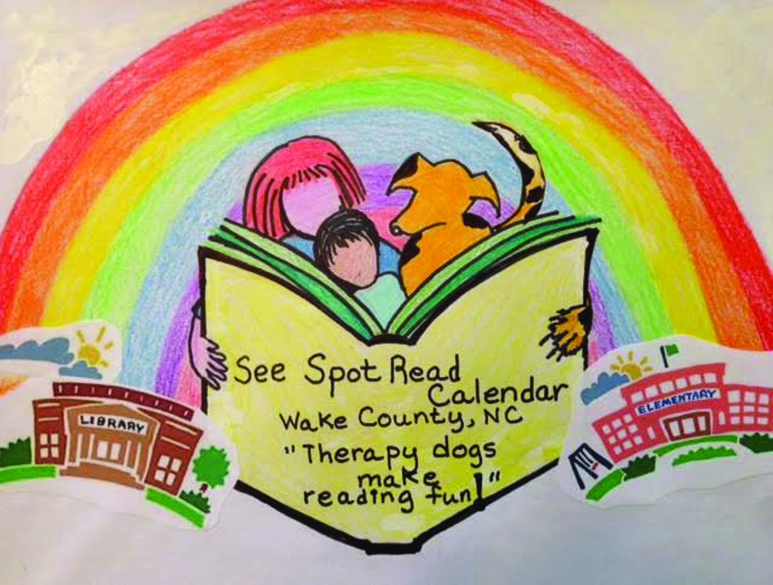 See Spot Read - Therapy Dogs Foster Kids’ Love of Reading  By Amy Iori