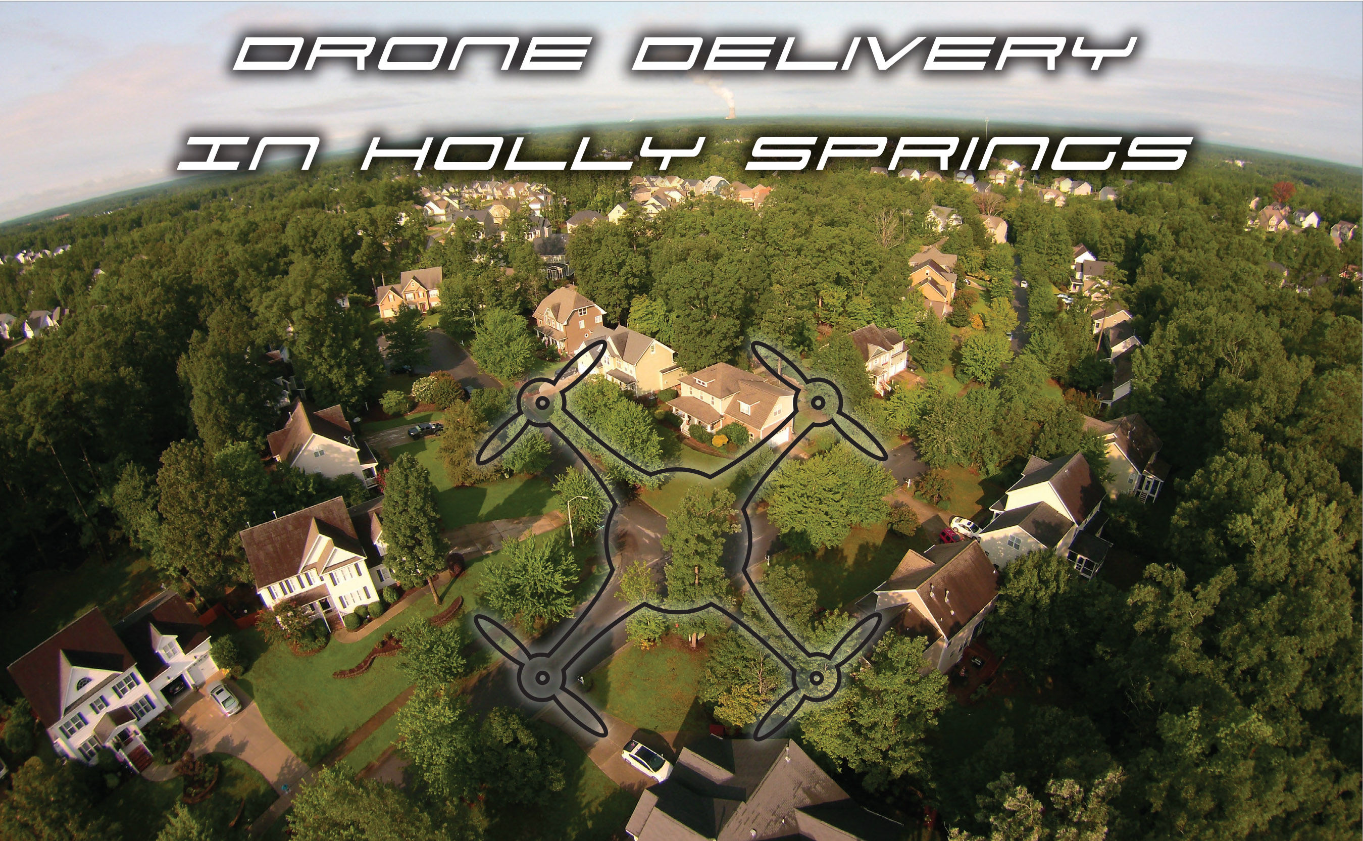Drone Delivery  In Holly Springs