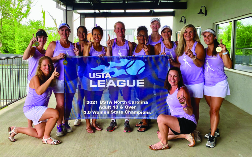 Local Women’s Tennis Team  Wins State Championship, Competes in Sectionals.   BY Amy Iori