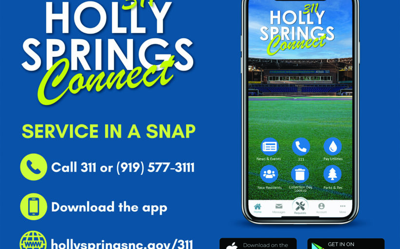 Holly Springs Launches New Way for Residents to Connect with Town Services