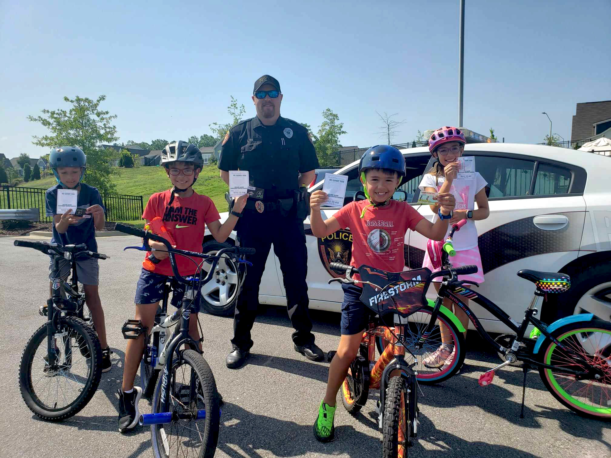 Holly Springs Police Initiate “Operation Freeze”: Emphasis on Bicycle Safety for the Town’s Youngest Cyclists