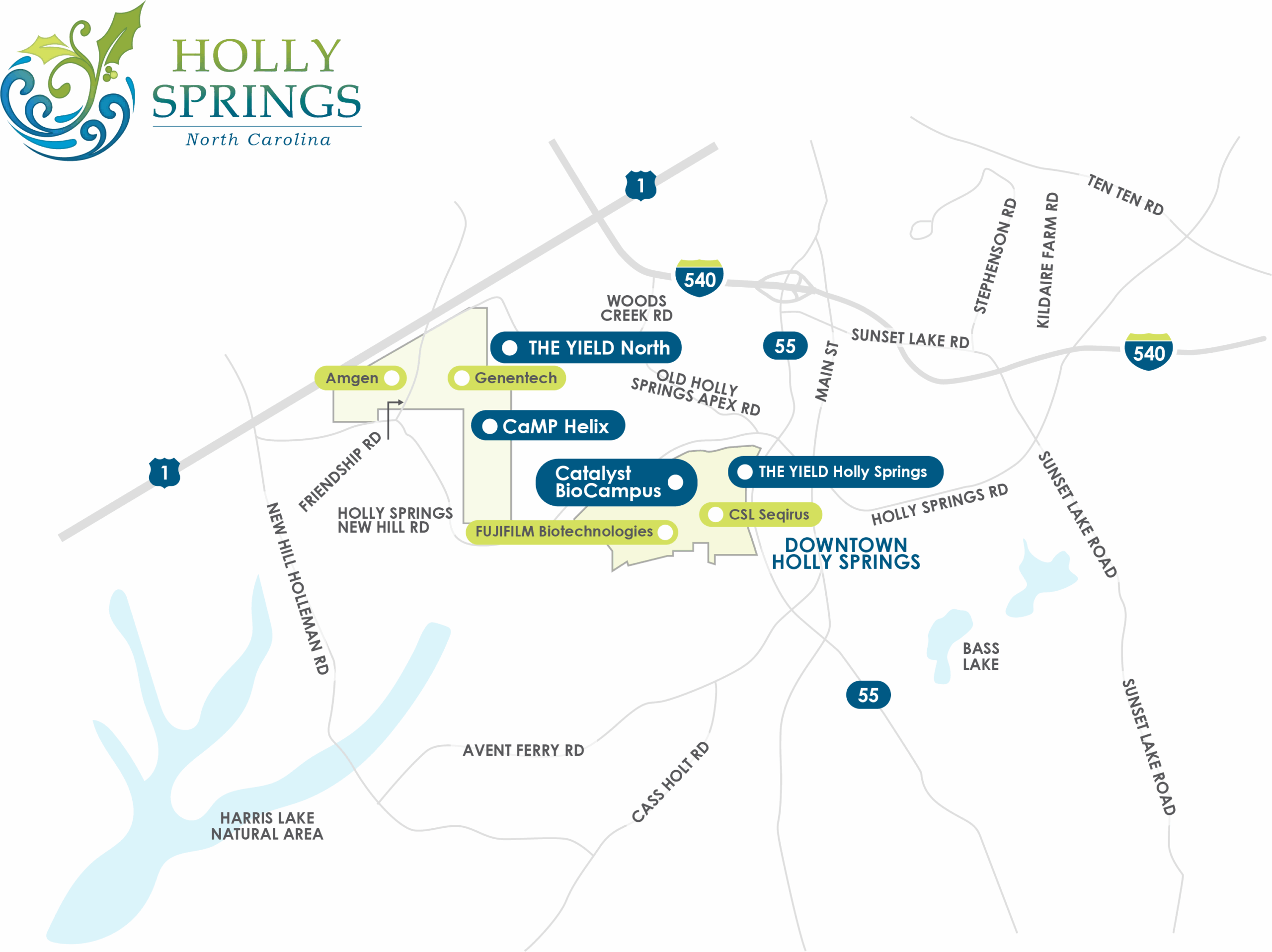 Economic Development Recruitment Success in Holly Springs Brings Positive Outlook for Low Property Taxes, Jobs and Economic Growth, and Infrastructure Improvements