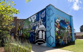 Town of Holly Springs Commissions First Public Mural